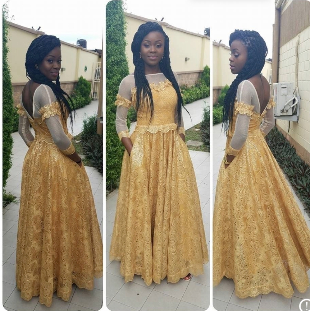 Gold Bella Gown